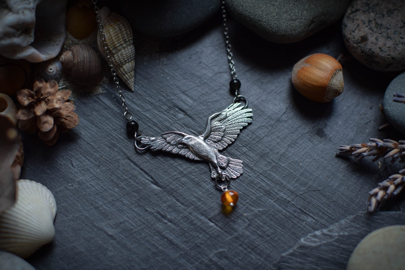Précommande Collier Corbeau