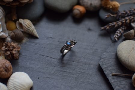 Bague ~Sylvebague~ Labradorite T55