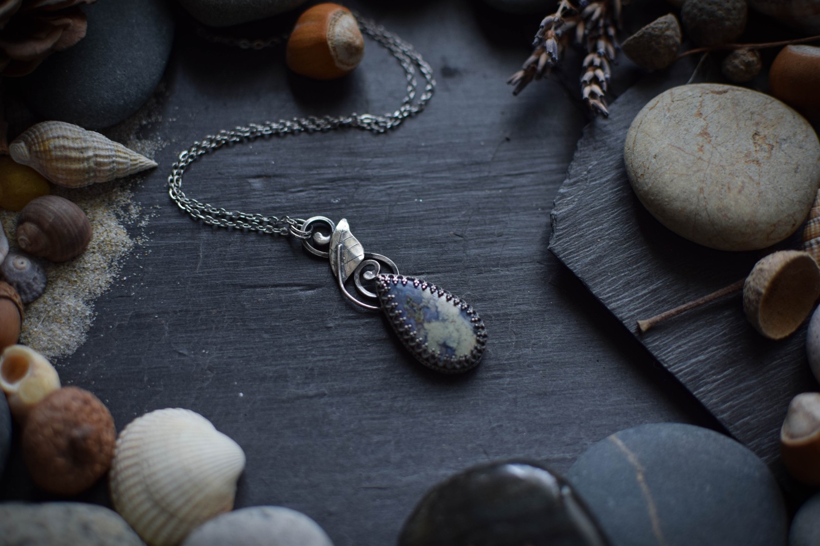 Pendentif ~Nuage~ Agate
