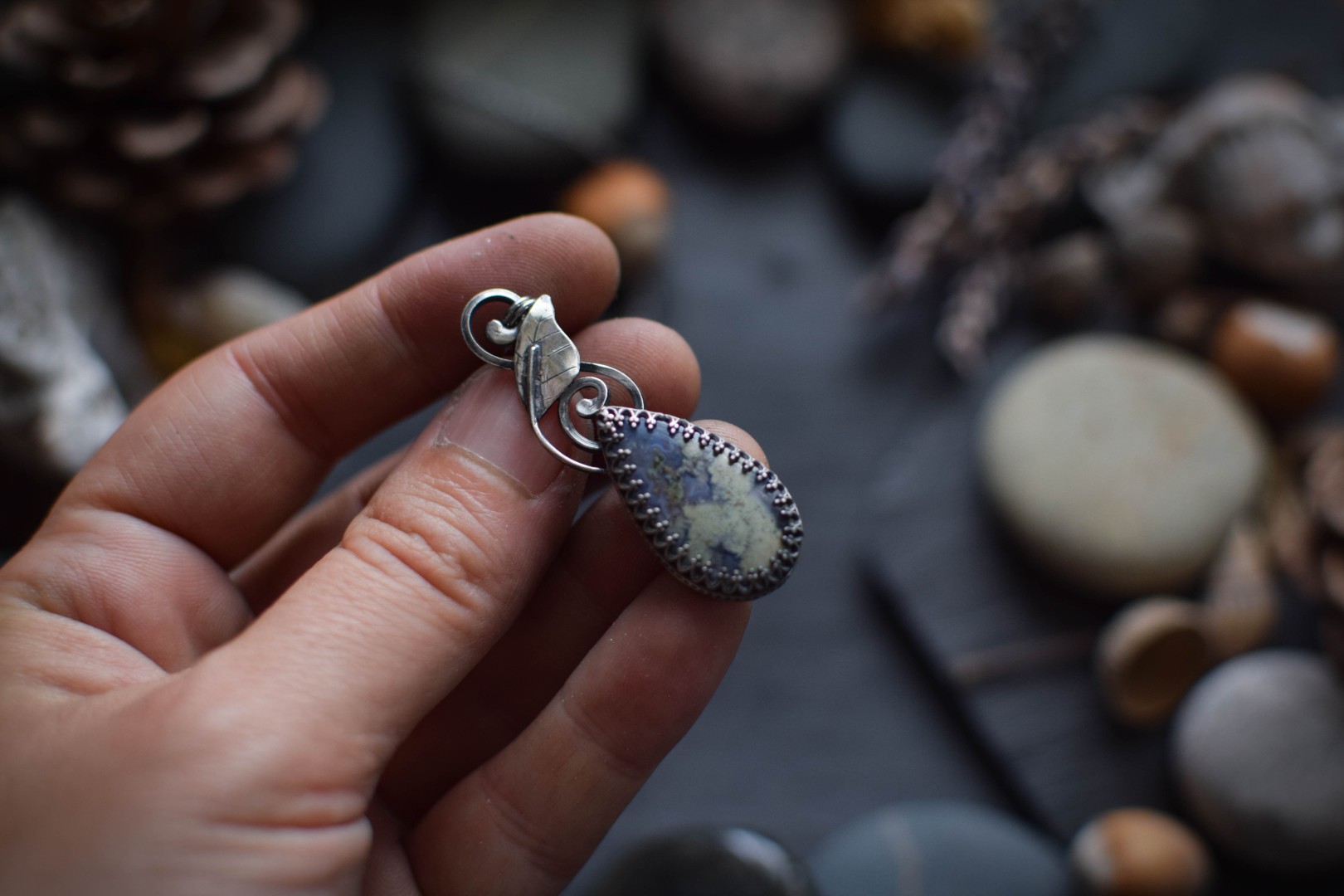 Pendentif ~Nuage~ Agate – Image 7