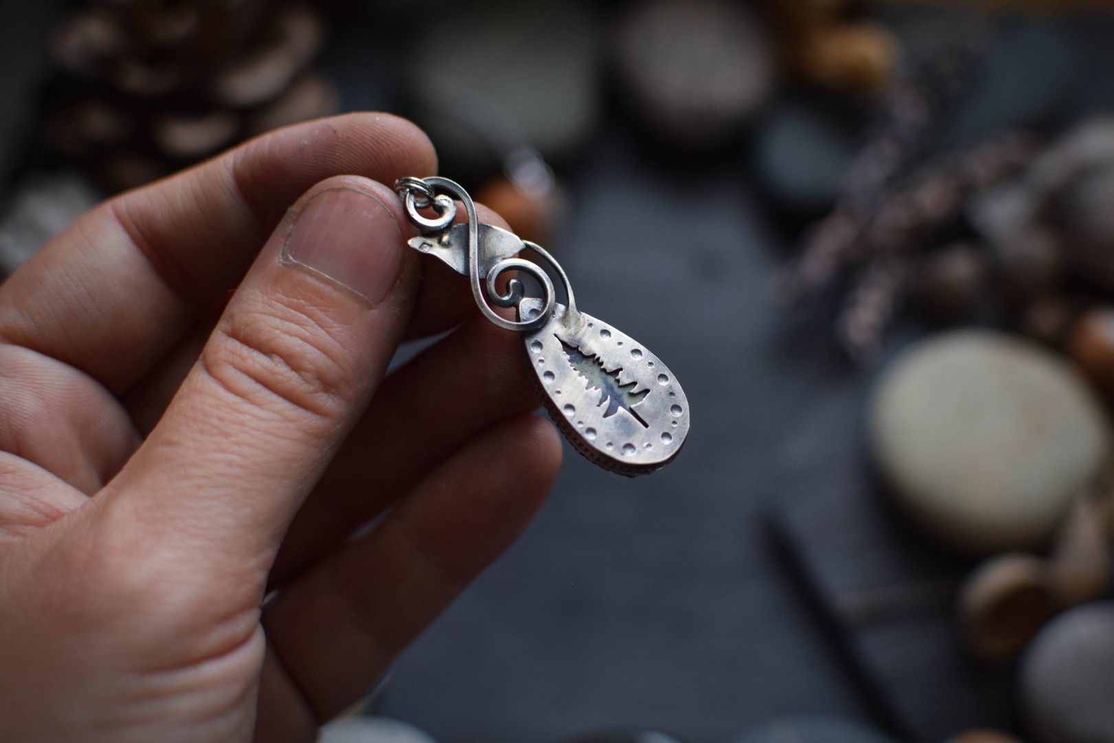 Pendentif ~Nuage~ Agate – Image 8