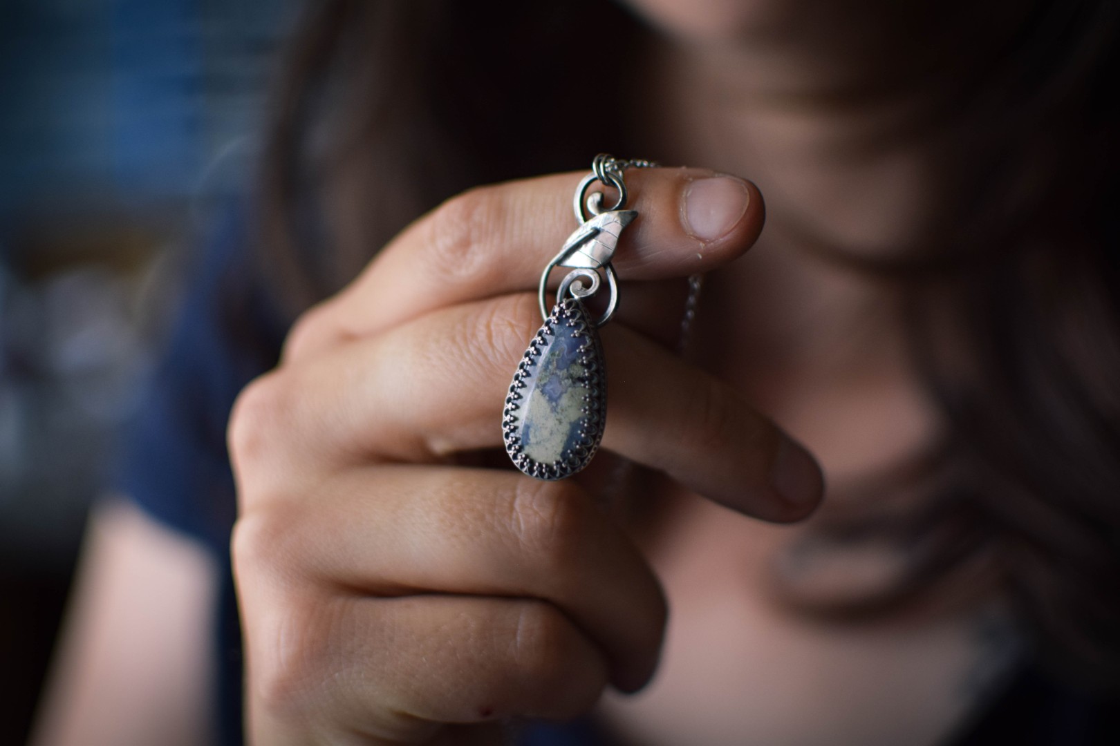 Pendentif ~Nuage~ Agate – Image 5