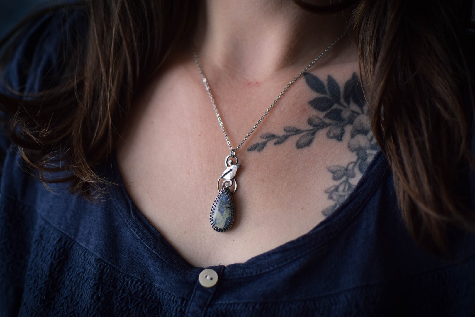 Pendentif ~Nuage~ Agate – Image 2