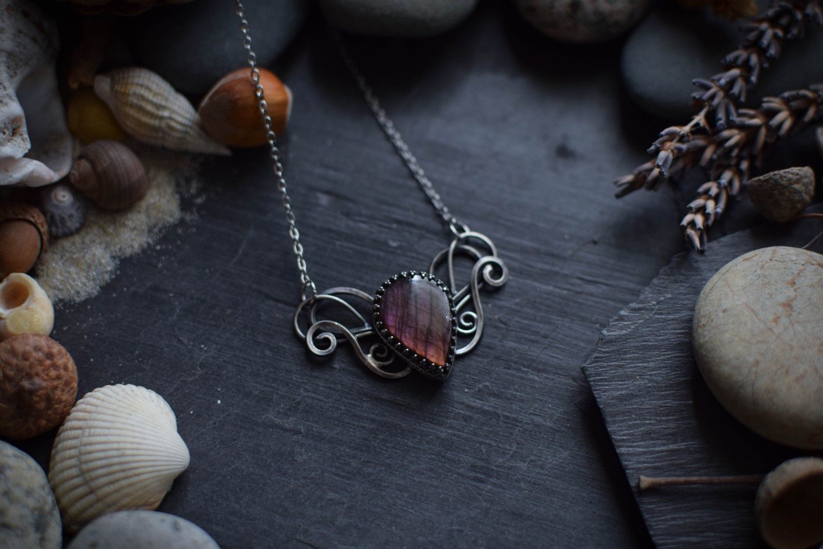 Collier ~Crépuscule~ Labradorite – Image 8
