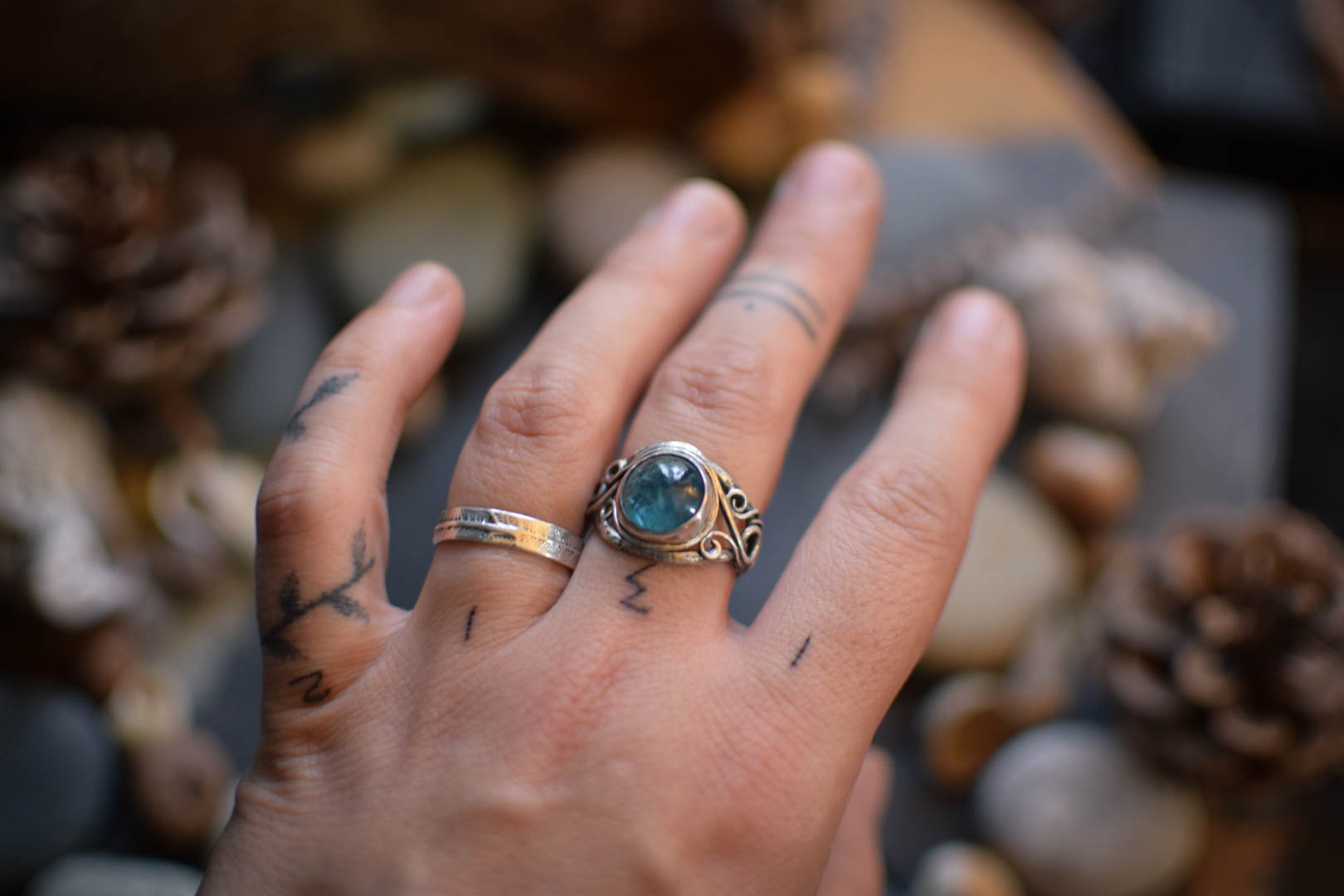 Bague ~L'eau vive~ T57 – Image 4