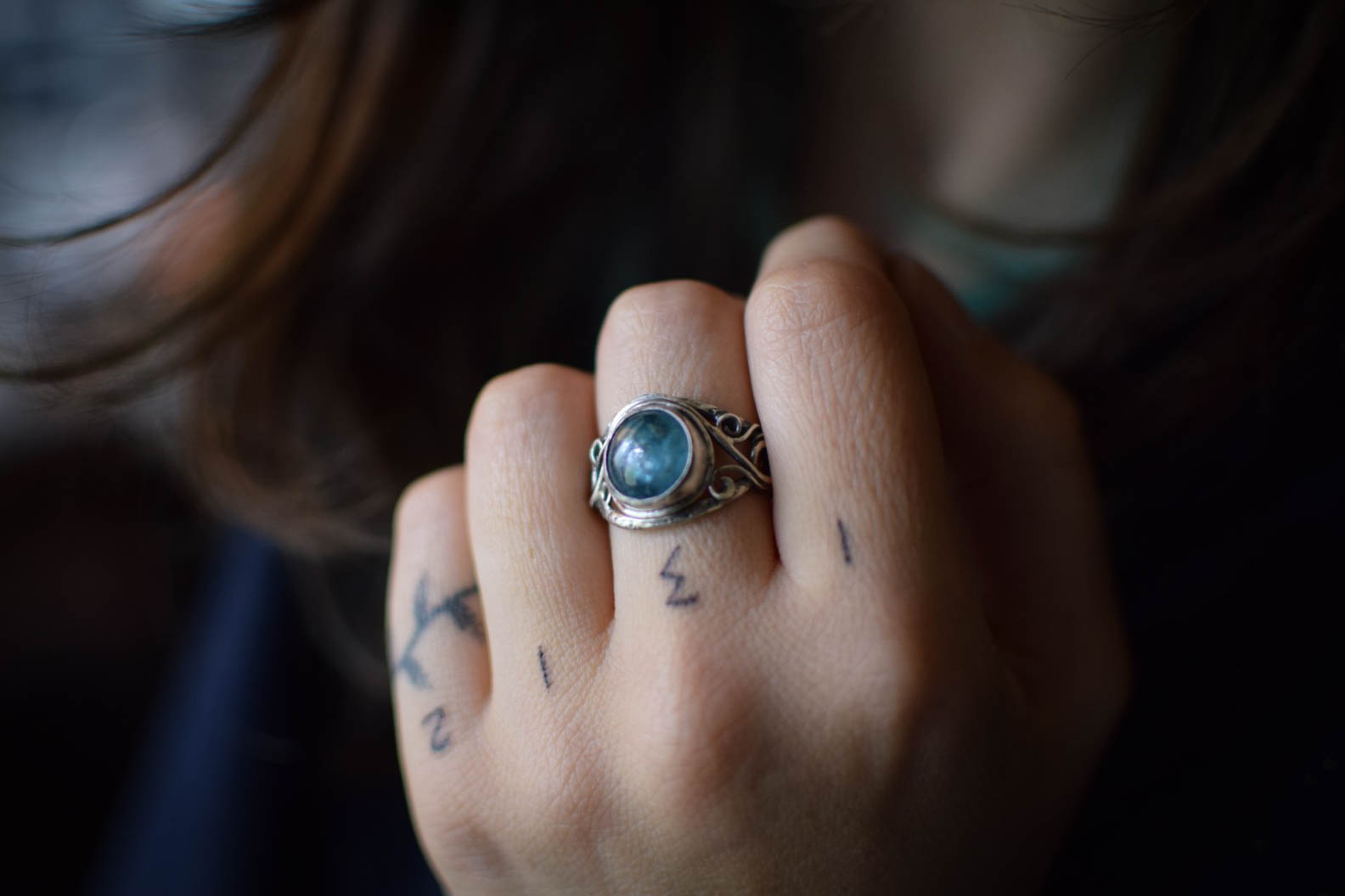 Bague ~L'eau vive~ T57 – Image 2