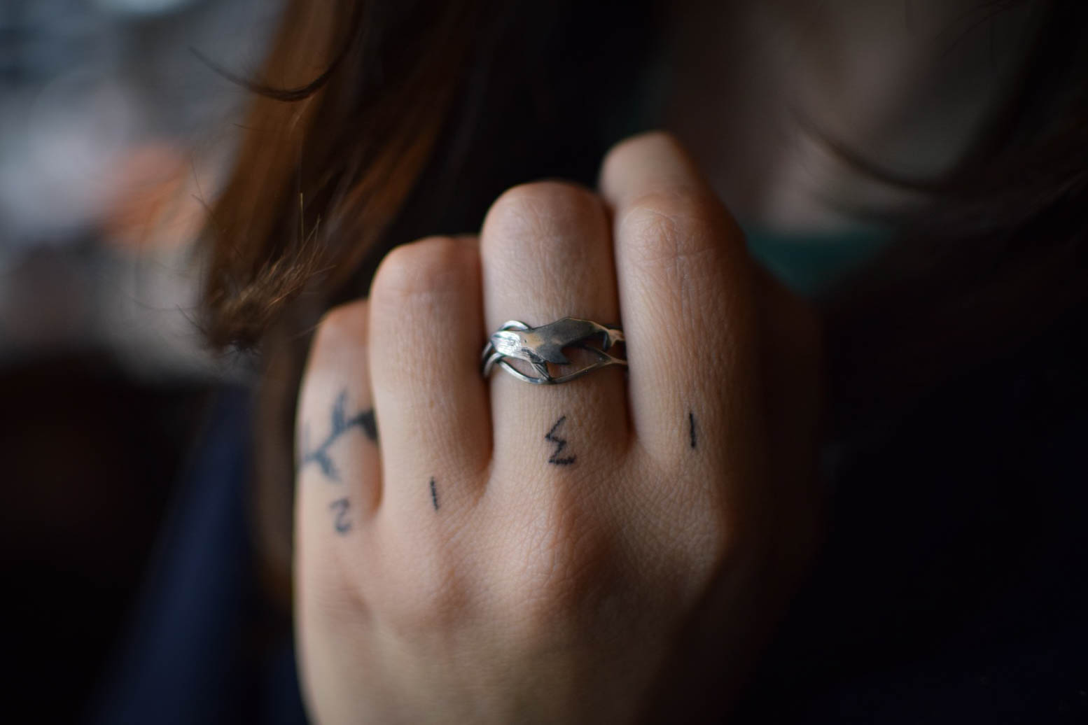 Bague ~La petite Baleine~ T 59 – Image 2