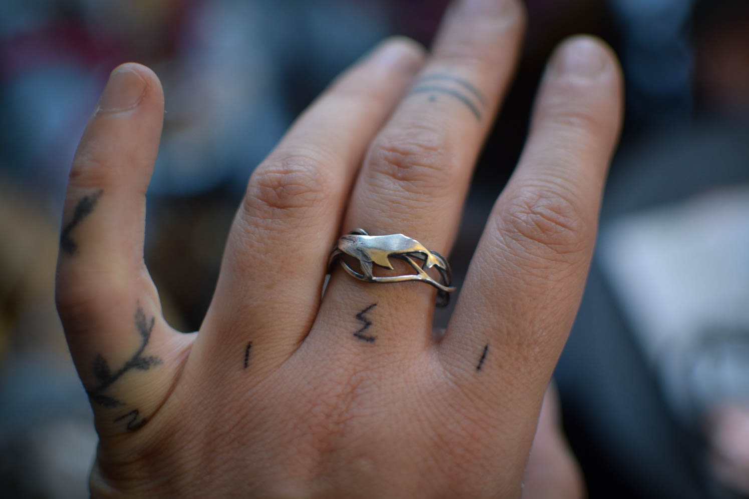 Bague ~La petite Baleine~ T 59 – Image 4