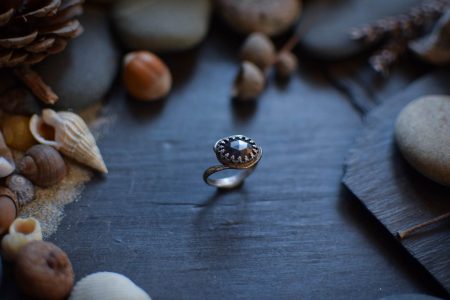 Bague ~Aura~ Saphir T53
